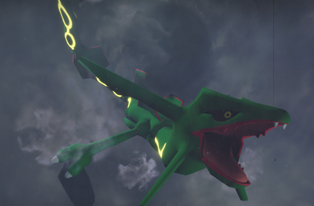 《怪物獵人崛起：曙光》寶可夢裂空座替換風神龍MOD