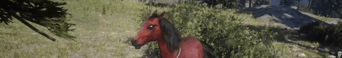 《荒野大鏢客2》更大的紅栗色阿拉伯馬MOD