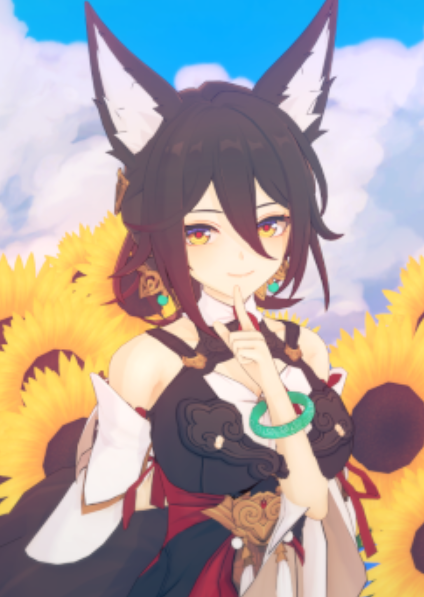 《戀活Sunshine》狐耳可愛少女千佳春野MOD