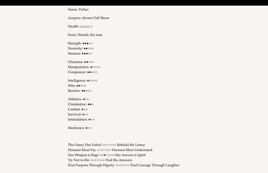 狼人末日：饑餓名冊