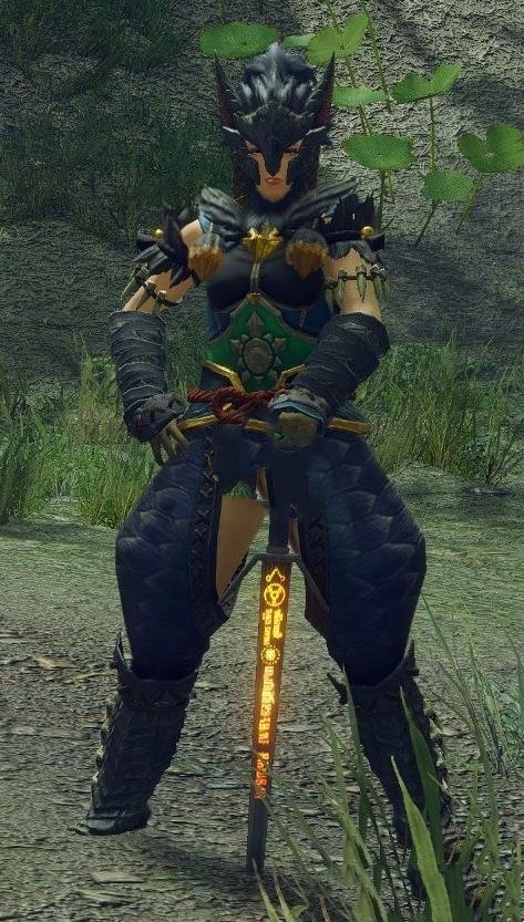 《怪物獵人：崛起》巫師銀劍MOD