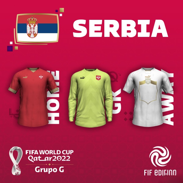 《FIFA 22》塞爾維亞國家隊球衣包