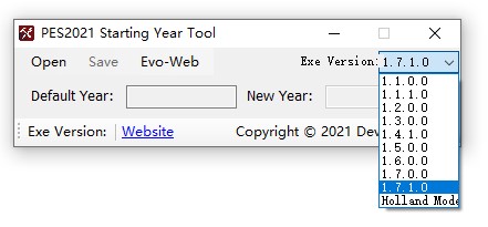 《實況足球2021》起始年工具v5.1