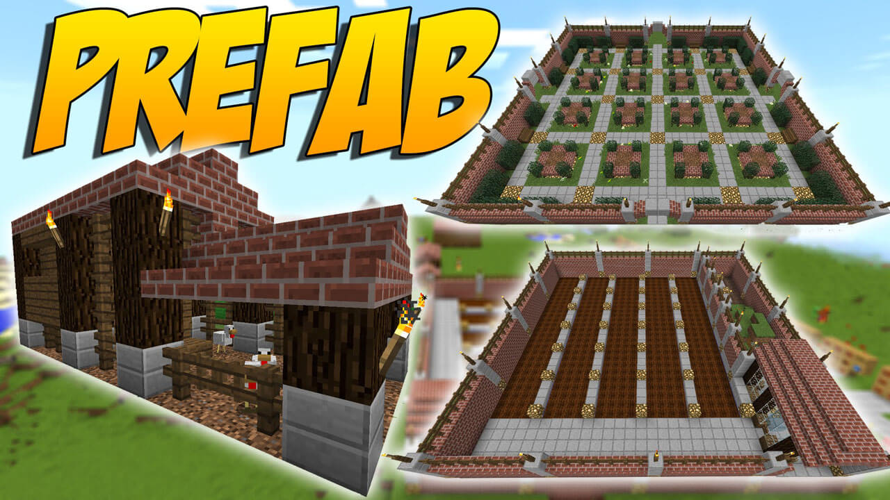 《我的世界》1.19.2預制建筑MOD