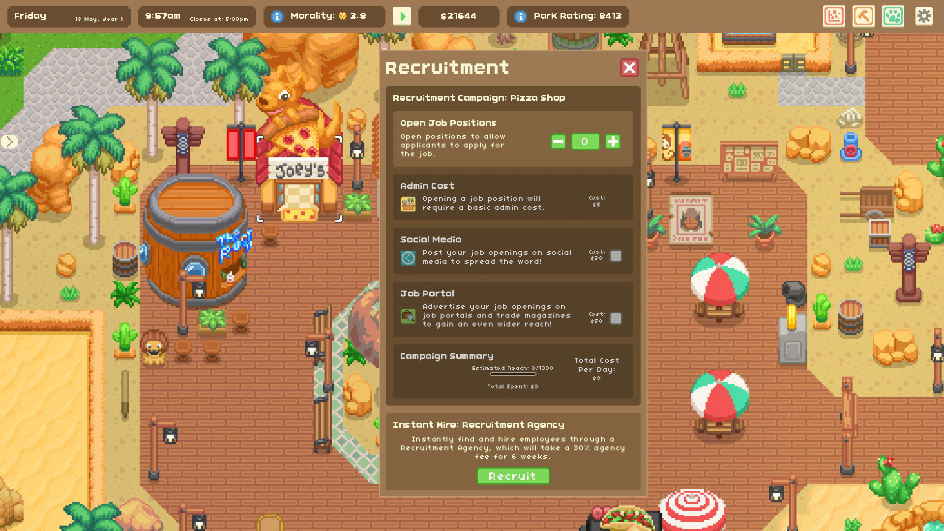 來建一家動物園