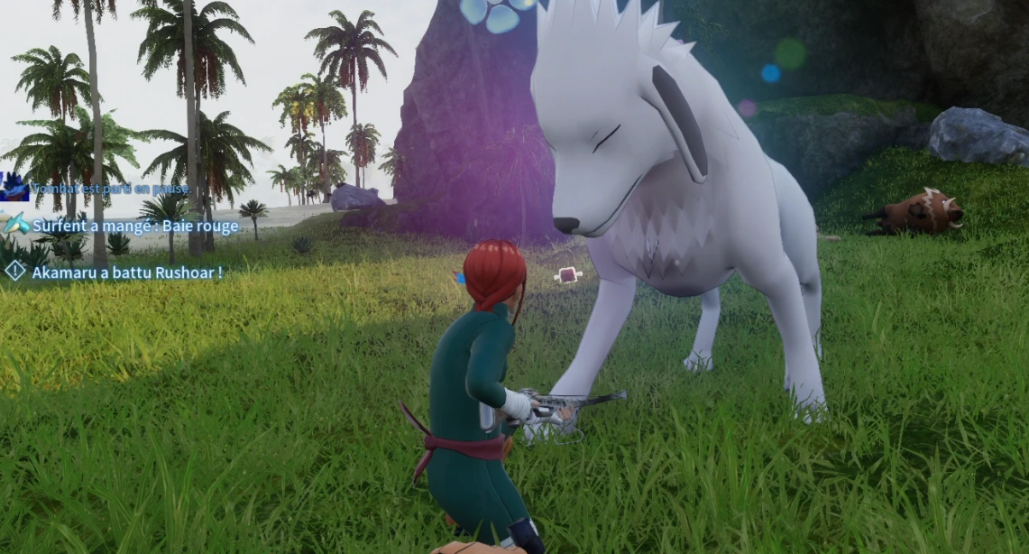 《幻獸帕魯》火影赤丸替換獵犬MOD