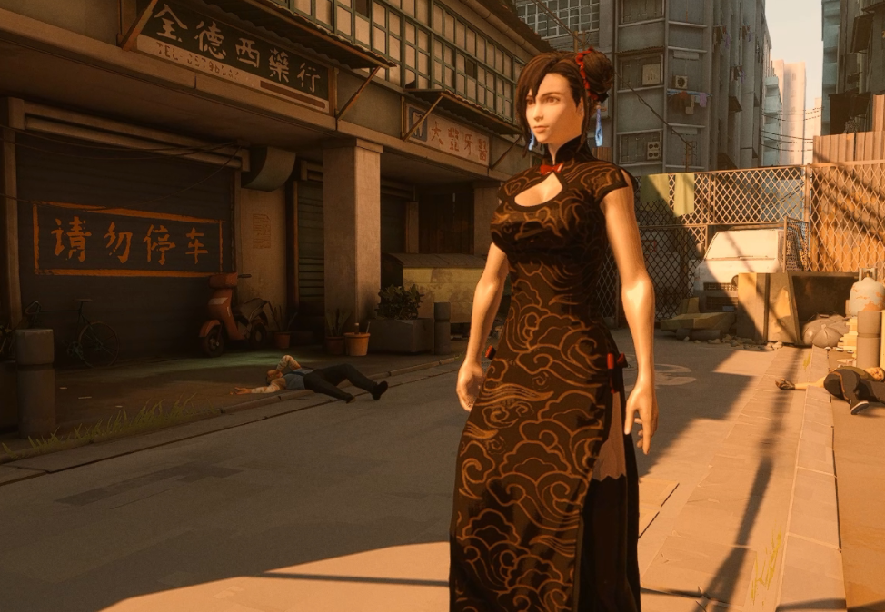 《師父》女性外觀長旗袍蒂法v1.1MOD