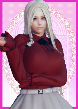 《AI少女》白發(fā)紅眼吸血鬼御姐MOD