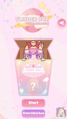 盒裝扭蛋女孩