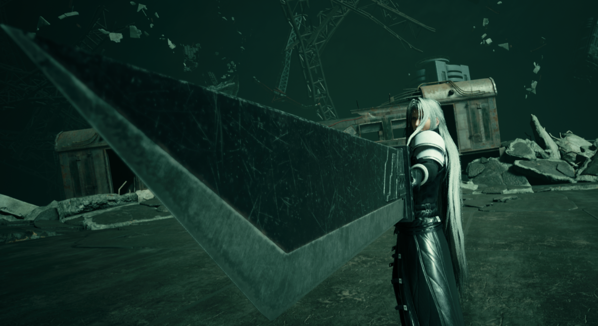永恒滾筒《最終幻想7：重制版》薩菲羅斯巴斯特劍MOD