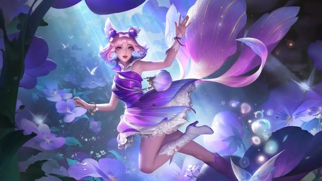 《王者榮耀》妲己紫羅蘭之誓皮膚技能特效解析