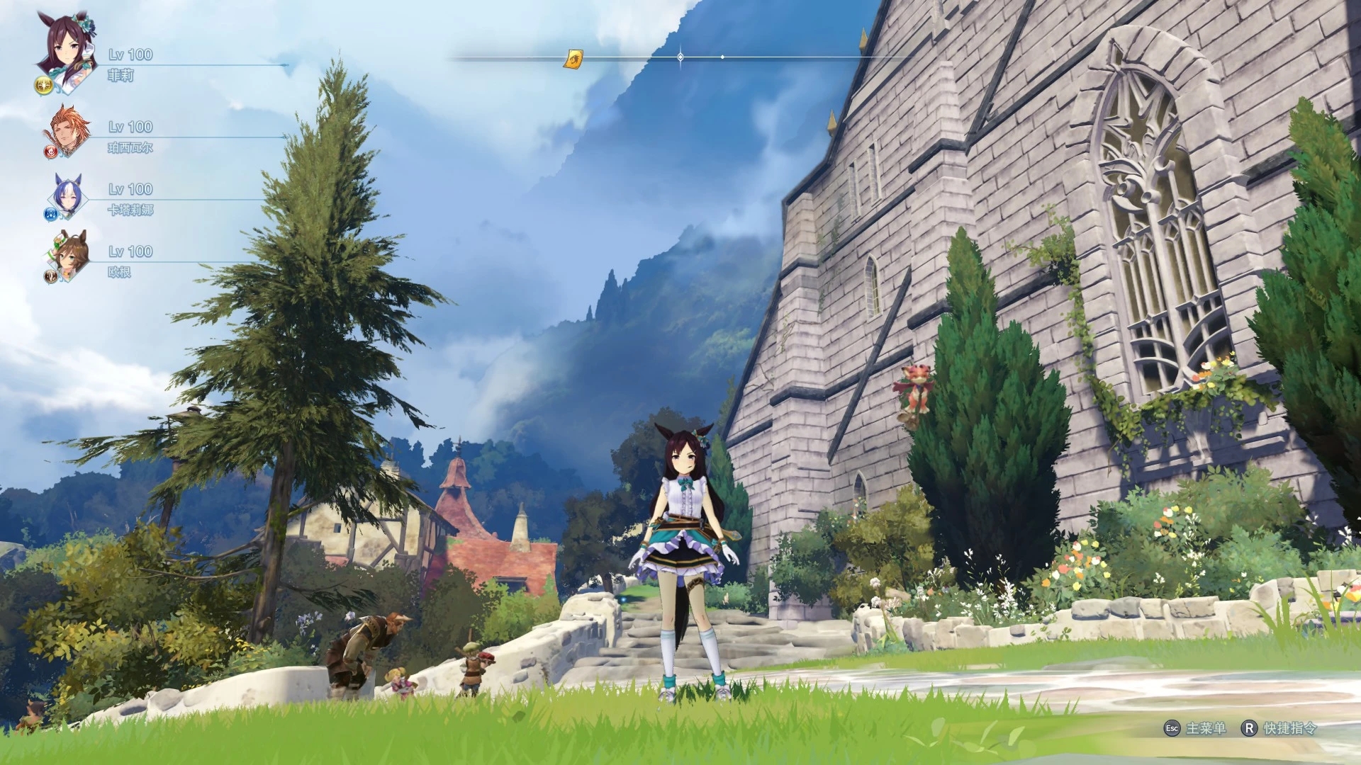 《碧藍(lán)幻想Relink》賽馬娘目白杜賓替換菲莉MOD