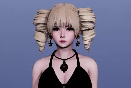 《AI少女》螺旋雙馬尾傲嬌金發美少女MOD