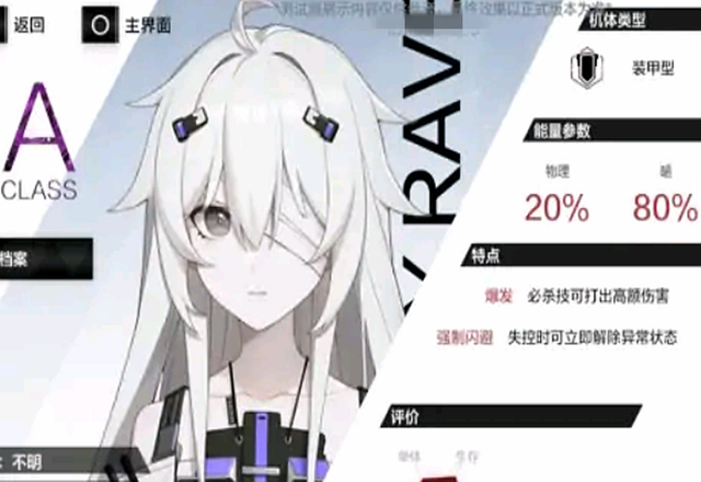 《戰(zhàn)雙帕彌什》新A角色21號一覽