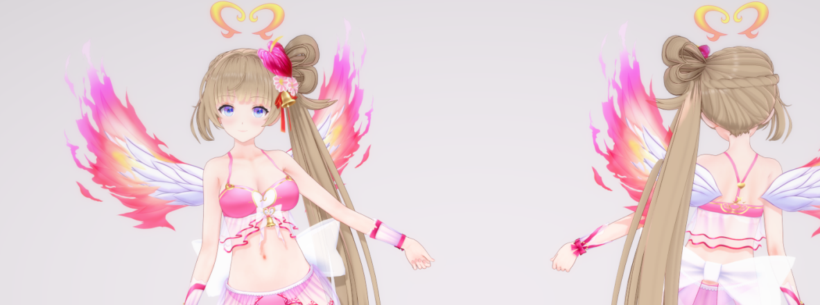 《戀活Sunshine》粉色泳裝天使美少女MOD