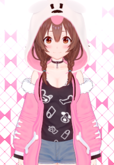 《戀活Sunshine》可愛粉色兜帽外套美少女MOD