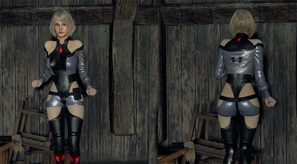 《生化危機4：重制版》阿什莉賽博朋克露西服裝MOD[正式版]