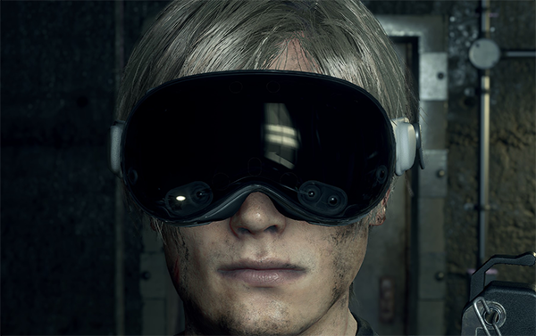 《生化危機4：重制版》里昂蘋果VisionPro眼鏡MOD[正式版]