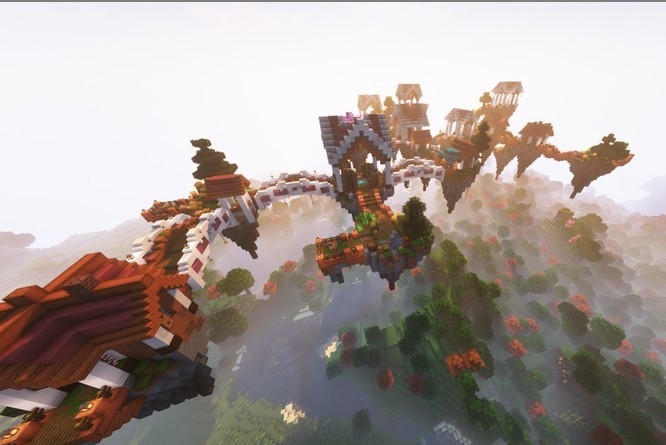 《我的世界》1.19.2天空村莊MOD