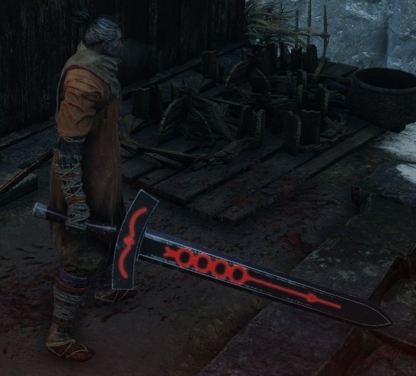 《只狼：影逝二度》誓約勝利之劍黑化MOD