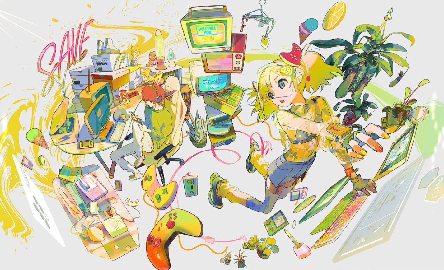 《Wallpaper Engine》東京電玩展2021藝術宣傳畫動態壁紙