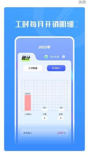記工時工資