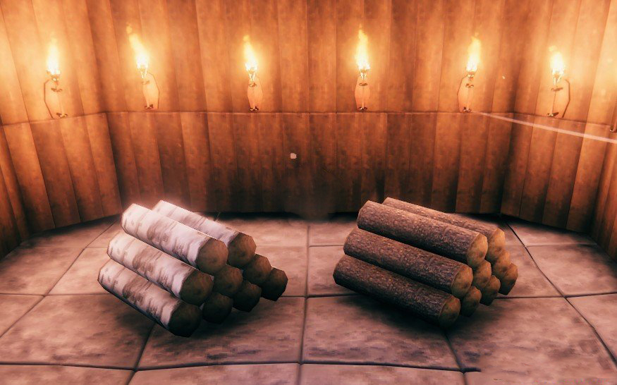 《Valheim：英靈神殿》金屬，木材和寶物堆積品MOD