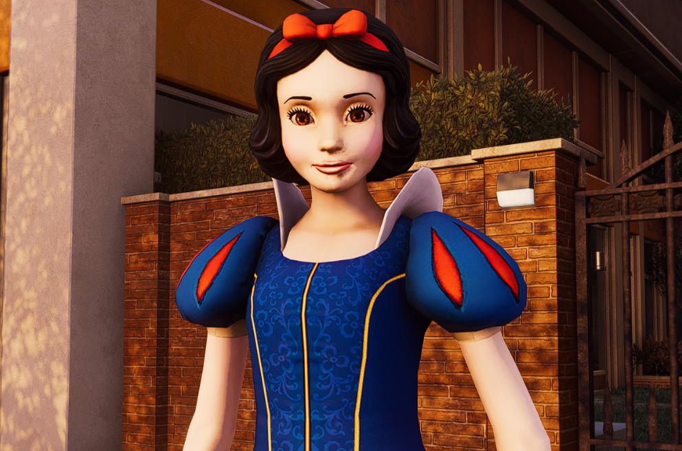 《漫威蜘蛛俠：重制版》白雪公主替換蜘蛛俠MOD