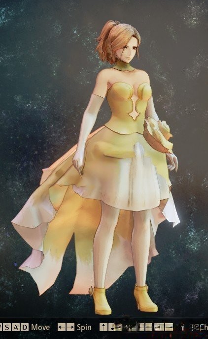 《破曉傳說》奇莎蘭晚禮服MOD