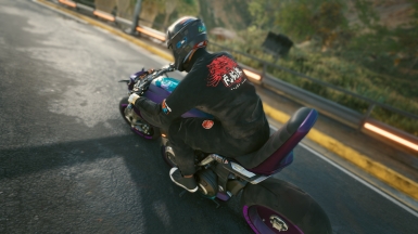 《賽博朋克2077》虎爪幫機車夾克服飾MOD