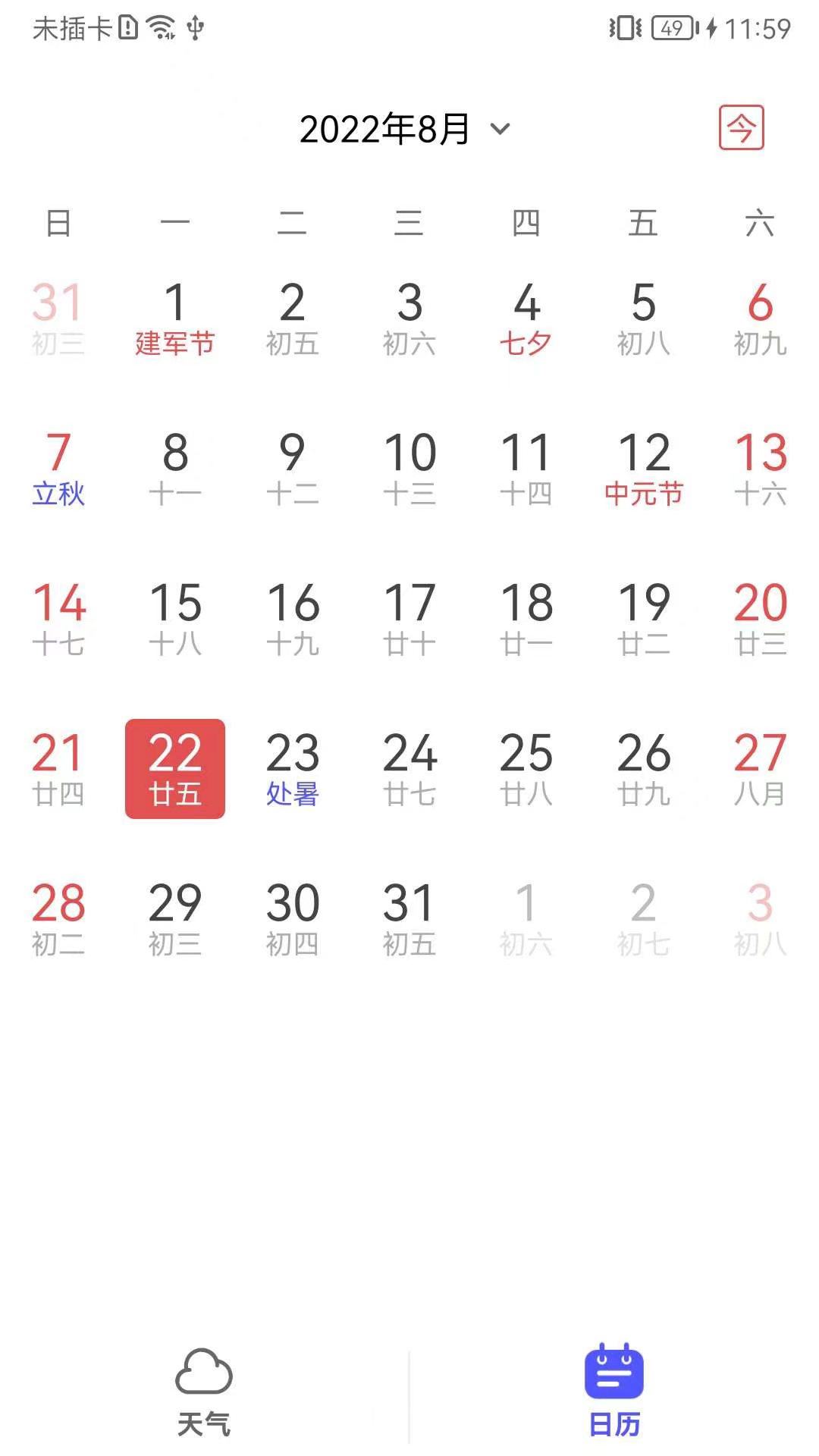 實用天氣預報