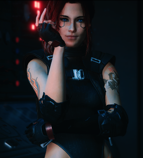 《賽博朋克2077》成熟御姐女性V預設MOD