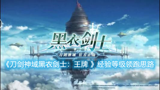 《刀劍神域黑衣劍士：王牌 》經驗等級該如何獲取