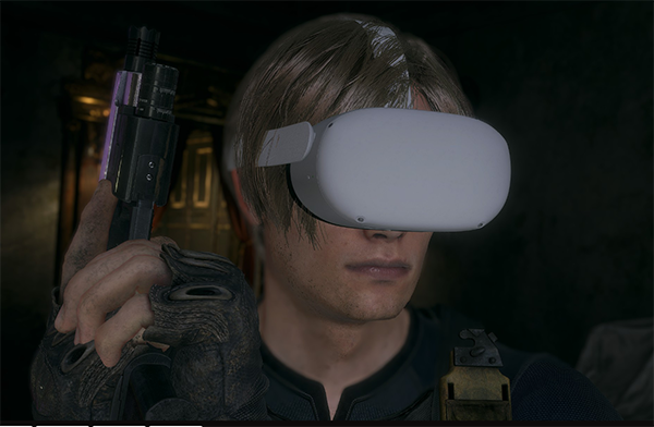 《生化危機4：重制版》VR眼鏡取代面部裝飾MOD[正式版]