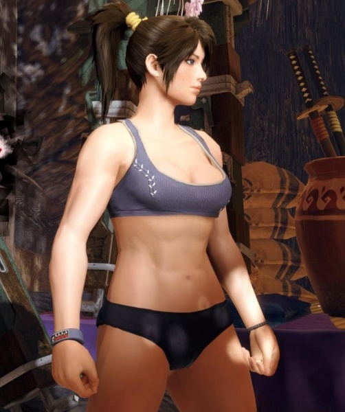 《怪物獵人：崛起》女性身體美化MOD