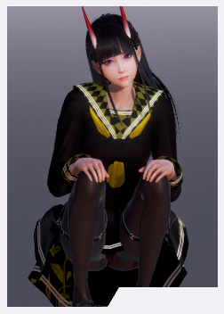 《AI少女》惡魔角清純制服美少女MOD
