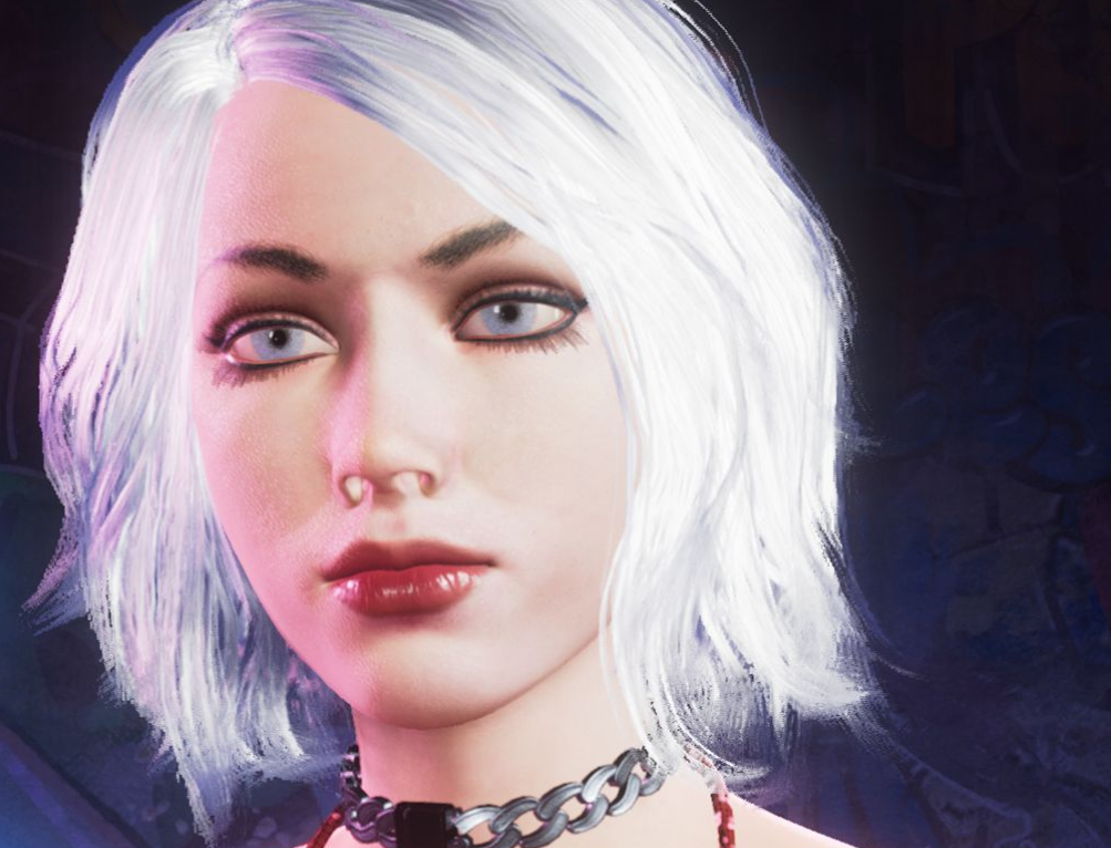 《黑道圣徒：重啟版》白發歐美風小姐姐捏臉MOD