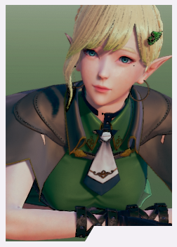 《AI少女》披風襯衣金發綠精靈MOD