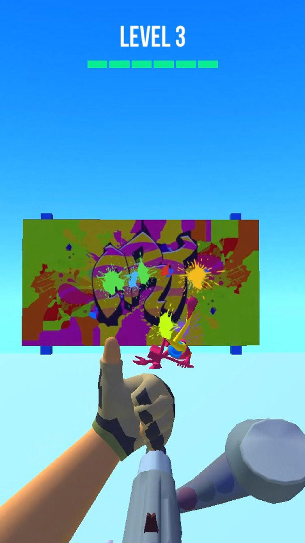 彩彈射擊3D