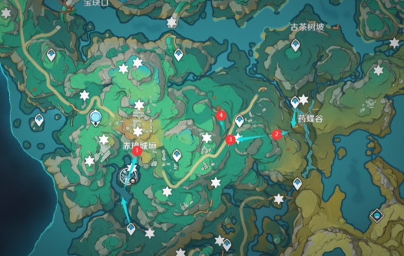 《原神》蒼靈鯉收集攻略