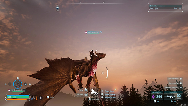 《幻獸帕魯》怪物獵人崛起爵銀龍MOD