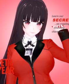《戀活Sunshine》黑長直美少女蛇喰夢子MOD
