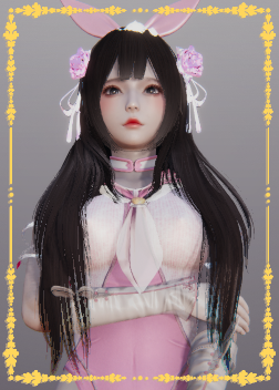 《AI少女》長發兔耳萌妹MOD