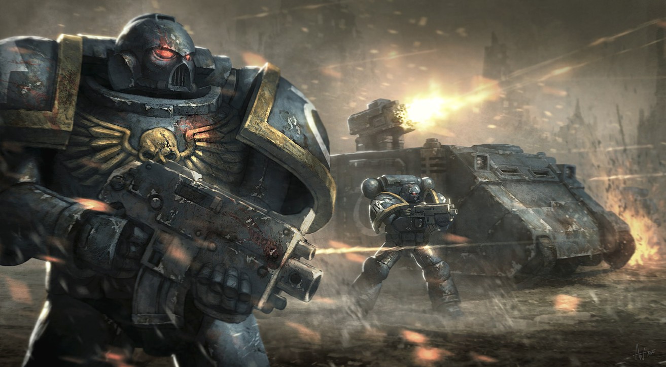 《Wallpaper Engine》戰錘40k極限戰士動態壁紙