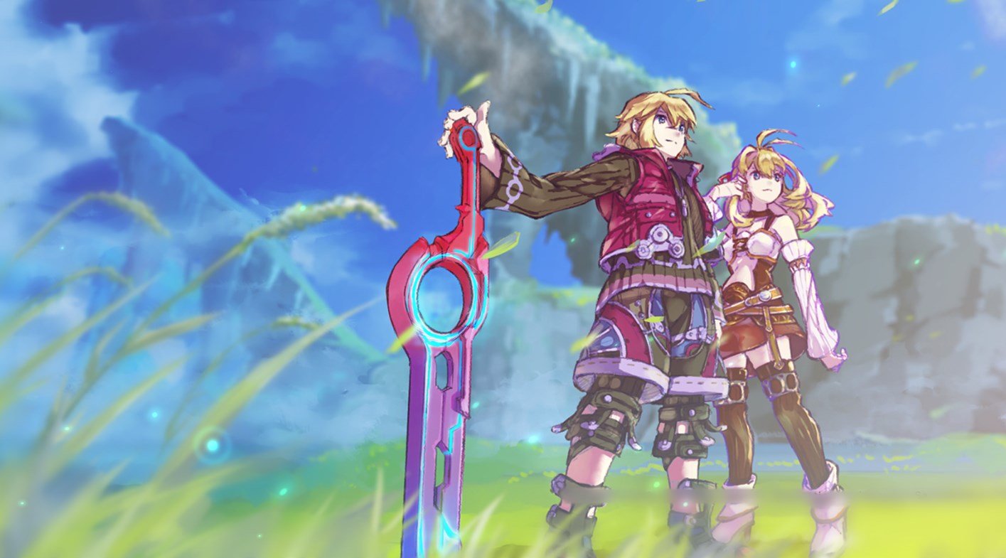 《Wallpaper Engine》異度之刃修爾克和菲歐倫動態壁紙
