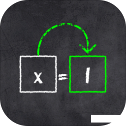x=1徒手解方程式
