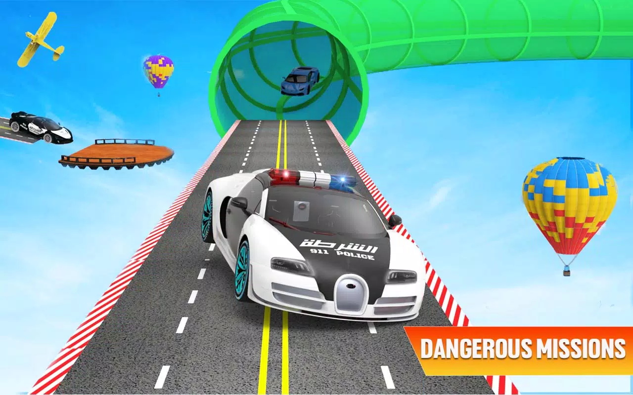 特技警車(chē)空中挑戰(zhàn)