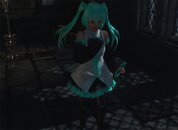 《生化危機4：重制版》阿什莉cos初音未來v2.0MOD[正式版]