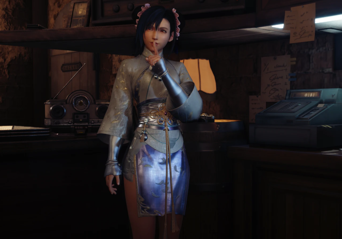 《最終幻想7：重制版》蒂法中華娘MOD
