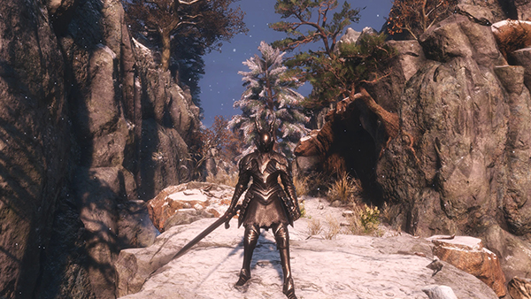 《只狼：影逝二度》黑暗之魂3黑騎士套裝MOD